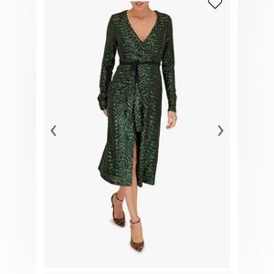 MARION PARKE LEOPARD ANKLE STRAP PUMP